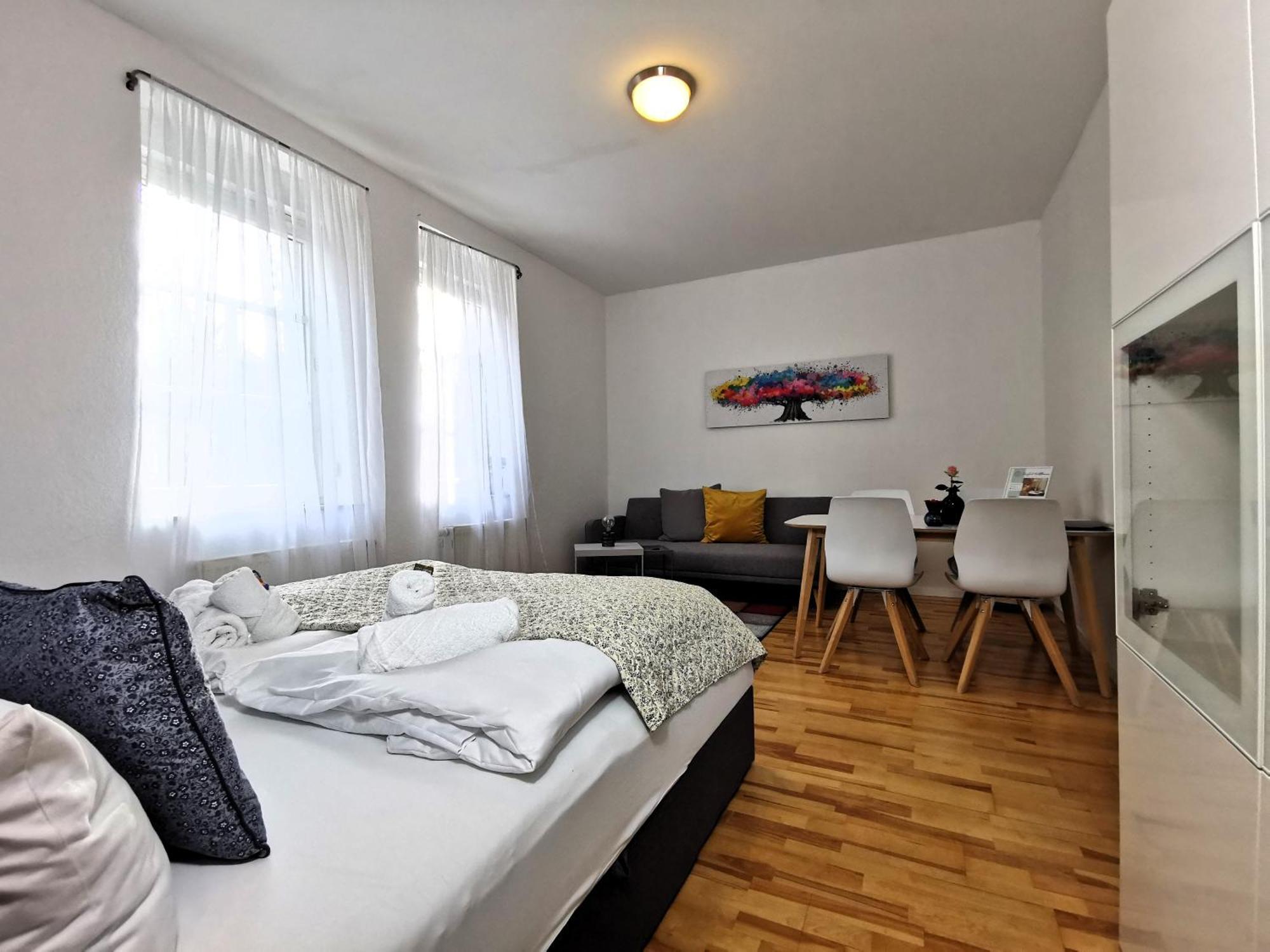 Bohnapartments Steigerwald - Natur In Der Stadt - Vollausstattung - Wlan - Gratis Parkplaetze Erfurt Extérieur photo